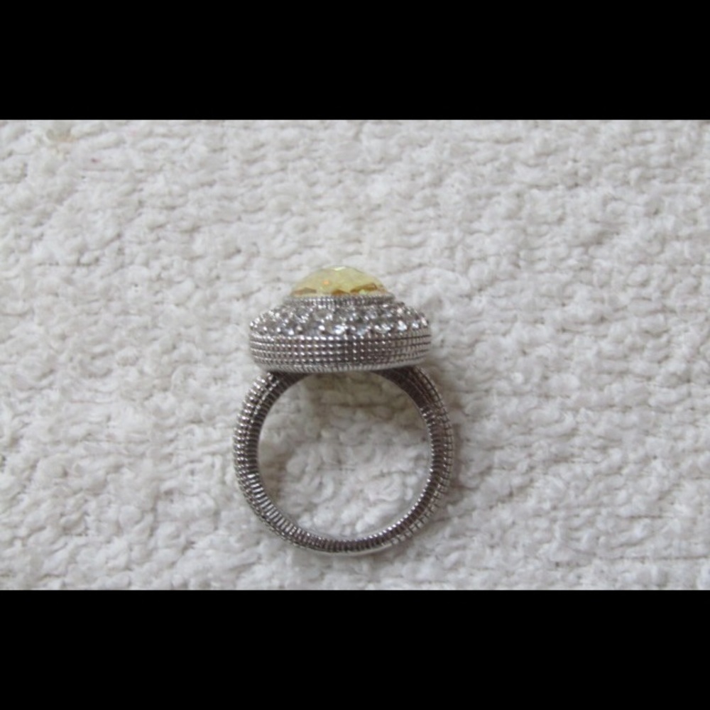 Citrine Silver Ring - Picture 5 of 6